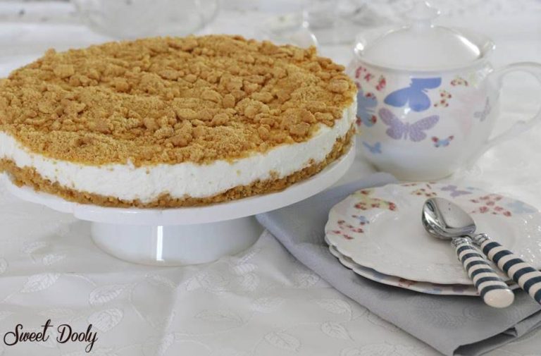 עוגת גבינה עם פירורים ללא גלוטן