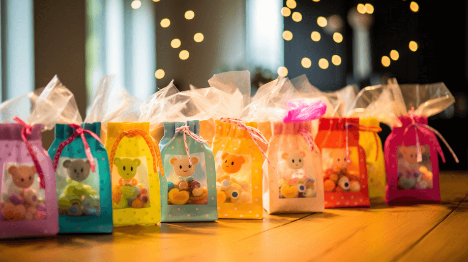 שקיות הפתעה מוכנות ליום הולדת