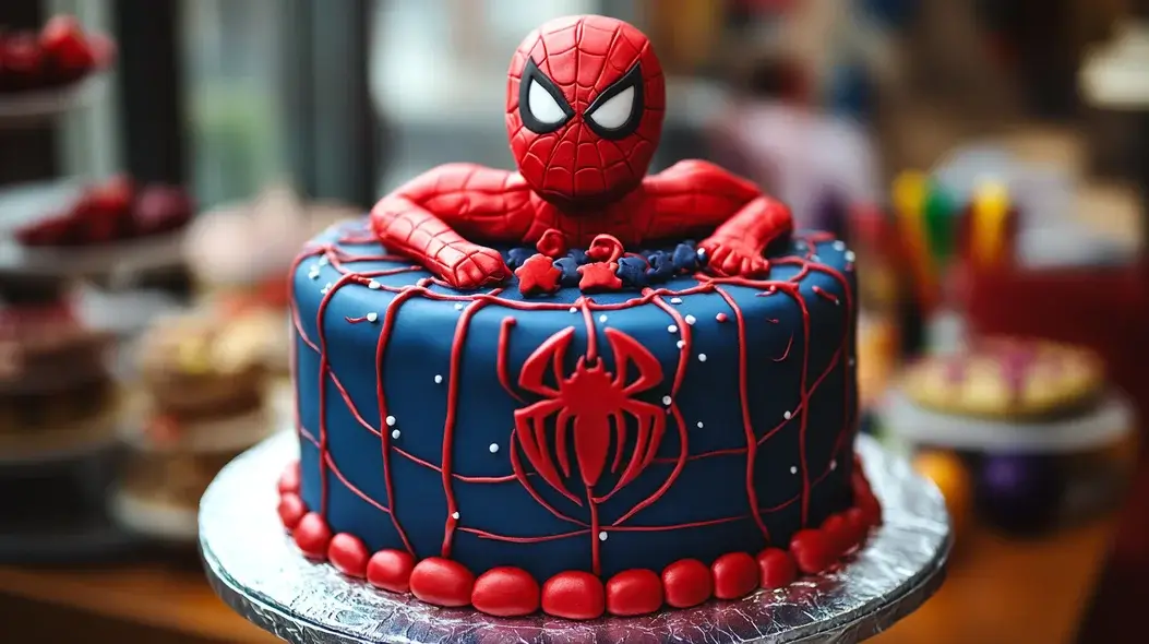 עוגת ספיידרמן עוגת ספיידרמן