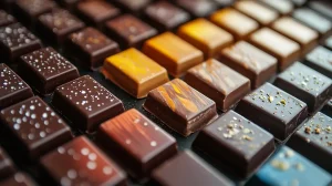 שוקולד דובאי - קוביות