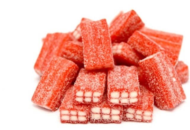 בלוק אדום מסוכר לקריץ 500 גרם