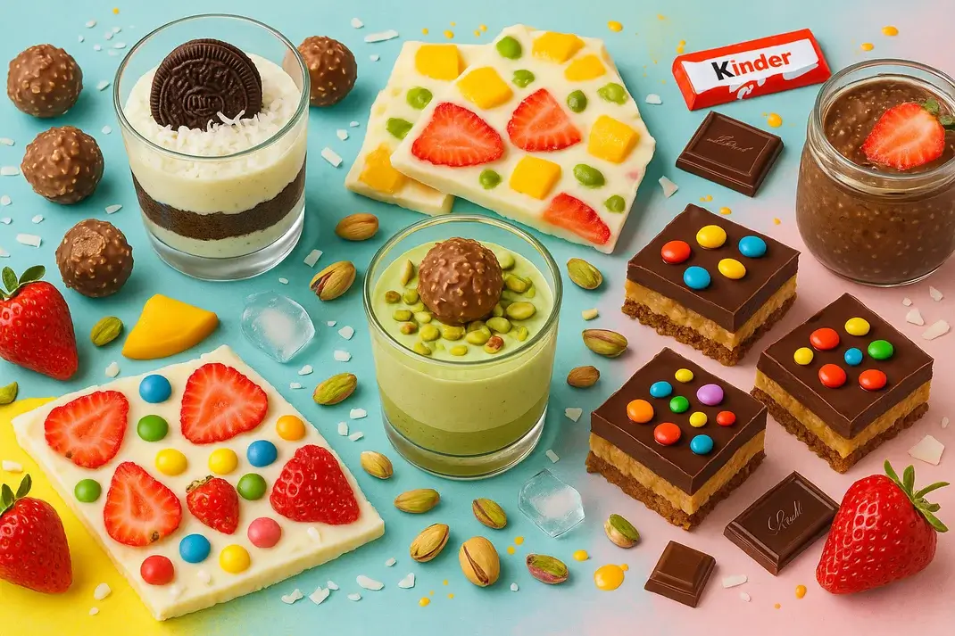 מעדנים מתוקים ללא אפייה 