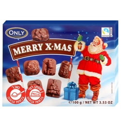 גונץ שוקולד חלב סנטה 100 גרם