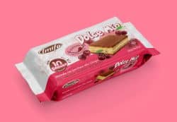 עוגת ספוג בטעם דובדבן 250 גרם