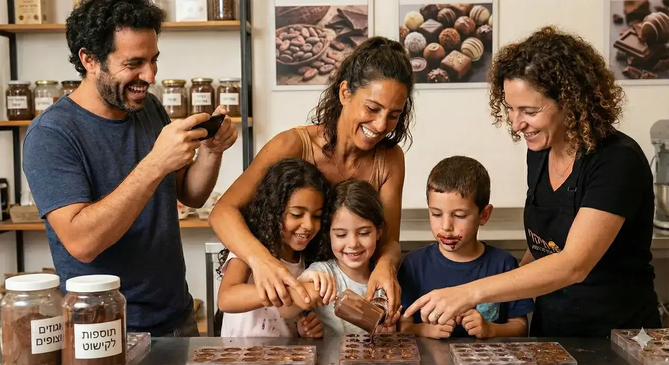 סיור שוקולד לילדים סיור שוקולד לילדים