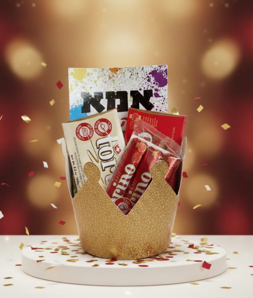 מארז ספר ושוקולדים